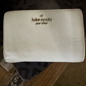 kate spade Mint blue/green Leather Wallet